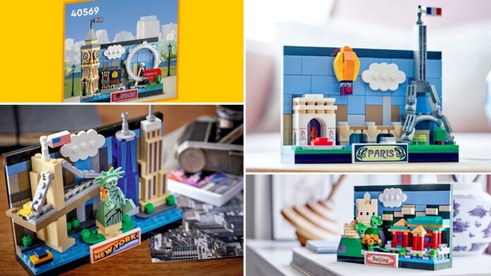 pocztówki LEGO