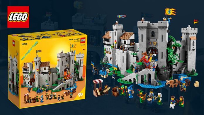 LEGO Zamek rycerzy herbu Lew
