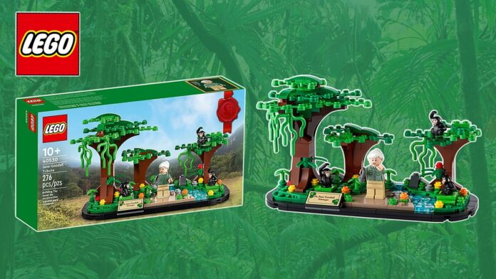 LEGO Jane Goodall gratis