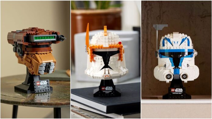 nowe hełmy LEGO Star Wars