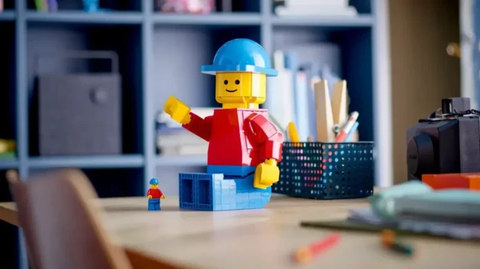 Powiększona minifigurka LEGO