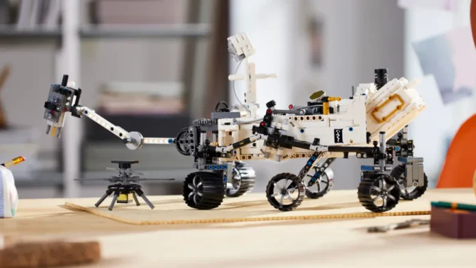 LEGO łazik marsjański