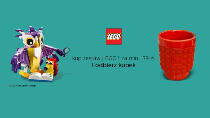 LEGO kubek promocja